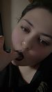 BBW Feedee Goth Babe Sucks Cheeto Dust Off Fingers