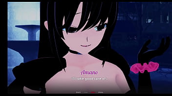 The beginning of game Devil&#039_s Academy DXD a hentai game
