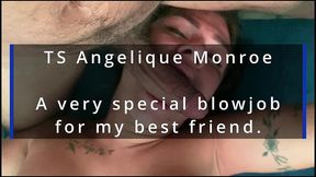 ts angelique monroe - blowjob
