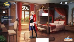 Mysterious session leads to broken bed fun with anime characters