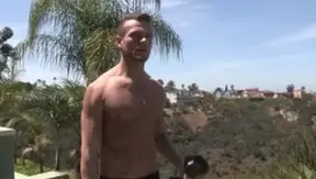 SeanCody: Athletic Sean jock facial sex scene