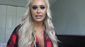 Indulge in raw passionate perspective with a blonde's curvy intimate clash