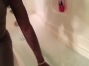 Bath Time Jack Off