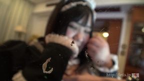 デブぽちゃ顔カワイイゆず1 メイドの鼻クソほじり編(bbwm04-01/フェ血ス)