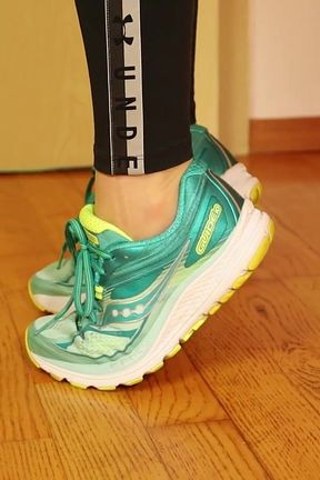 Sneaker Tease in Sheer Nylons