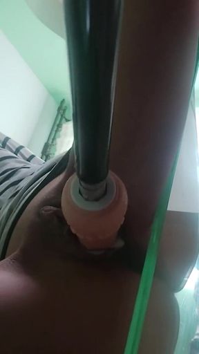 Best sex machine fucks teen hard she moans mega orgasm