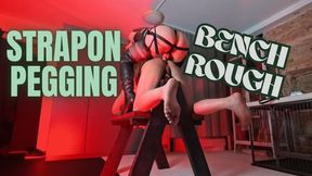 Powerful PEGGING on the bench
