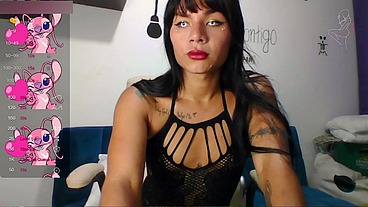 TS Angelique Monroe - Webcam show from August 9, 2023