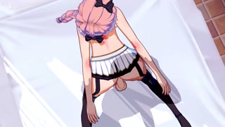 Cute Trap Astolfo Gets Pounded in the Ass