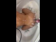 Dirty Pregnant wife wants a hot golden shower!