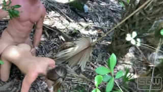 Fucking and Sucking in the Myakka River, Florida almost getting caught