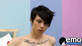 ”Dylan Scouville wanks his hard cock & blows a sexy load”