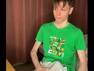 Watching The Veins Pop On My Large Shlong During the time that Jerking off