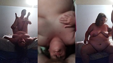 Girls friend fucked, feet and pussy licked and cum on boobs