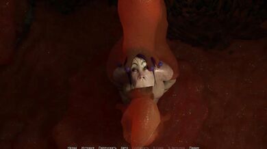 Her lust awaits in the demon's cave blonde gets facefucked and leashed