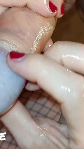 Memorable moment from &quot;I Love Growing Big Juicy Mushroom Head Cocks Close-up! (Milking-time)&quot;