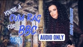 YOU’RE A CUM RAG FOR BBC - AUDIO ONLY