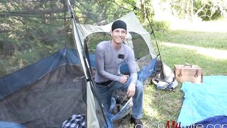 Freaky Wifey Helps Stranger Pitch A Tent
