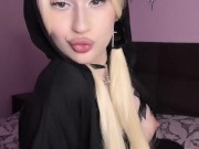 Trans girl seduces you with her beautiful legs and ass - Anna Rose