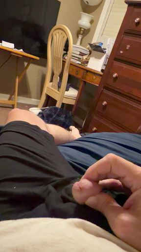 Jerking Till He Cums