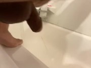 Long pee like a chick