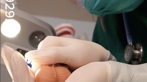 SURGICAL CASTRAION: 8 MIN POV Dr. Luna collects a sperm sample from you and then castrates you due to your testicular cancer, watch me manually collect the sperm sample myself and the help you relax and then surgically castrate you