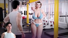 Apocalust: Hard Sex in the Gym (with My Stepmother) Beautiful Hot MILF Riding My Big Cock