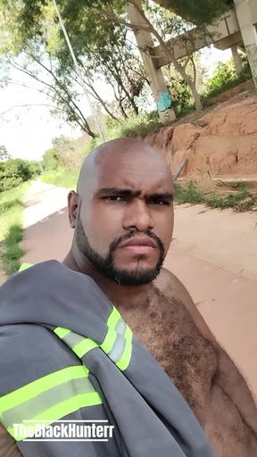 Coming back from work I stopped to pee and ended up taking off all my clothes on the street