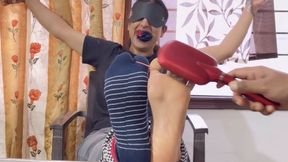 Bound & Gagged Indian Wife – Extreme Ticklish Shocks Challenge
