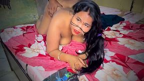 Desi housewife got hard fucked in doggy style with husband hindi video indian couple