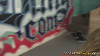 Katie Kox Gets Creamed by Black Cock