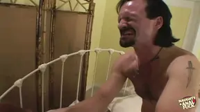 Busty Brunette's Raunchy Threesome Goes Explicit