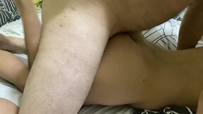 Twink takes control: riding daddys big cock in hardcore threesome anal amateur domination homemade gaysex groupsex daddy femboy twinks hardcore