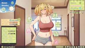 Hentai Game - Ayano Cowgirl Scene - Hentai Gameplay Animation