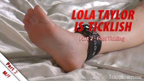 Lola Taylor Is Ticklish - Part 2