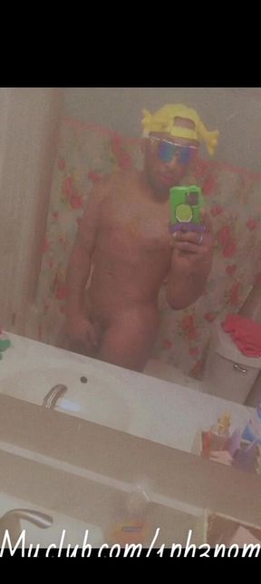 Phenom in  the bathroom