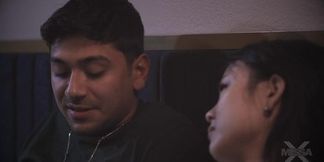 Lulu Chu's step sister seduces and rides cock in 4K