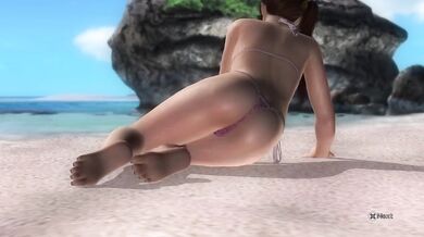 DOA 5 Last Round 5 Kasumi Defeated Swimsuit