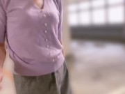 野外オナニーが気持ちよくてたくさん射精する女装子