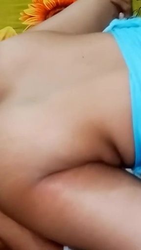 Stepcousin is waiting for me, she was very excited, we spent intimate moments together   Clip 1