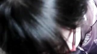 DD Sadie Blows Stepdaddys Penis and Takes Cum on Face