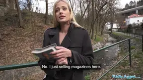 Public place Blowjob and then OUTSTANDING Sex with Hot Babe - Public Agent