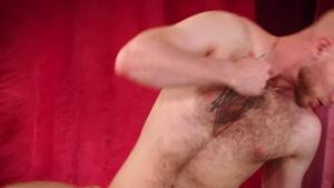 Gods Of Men - Muscled Jean Franko spanking