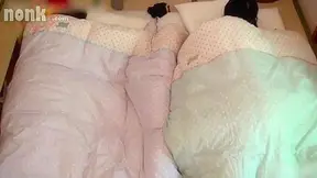 Sister Slumber party gets wild with Oriental sex