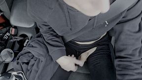 Sexyfilomena Masturbates While Driving Her Car