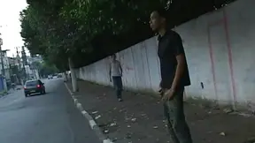 Kinky gay bitch sucks a BBC after being fucked hard doggy style