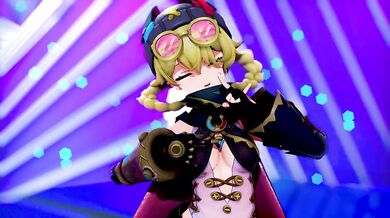 Hot Jahoda gets her hot tight holes filled by magnetic Genshin MMD gods