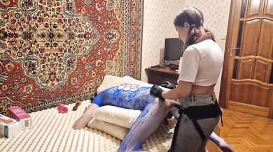 Always at Your Service Trains Her Dirty Slave strapon pegging amateur homemade