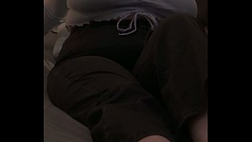 SH I'_ll spit in your mouth after you suck my strap-on and lick my feet toes