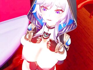 Honkai Star Rail - Cipher Falls to Temptation and Large Wang in Ntr Sex Scene - CG Manga Animation